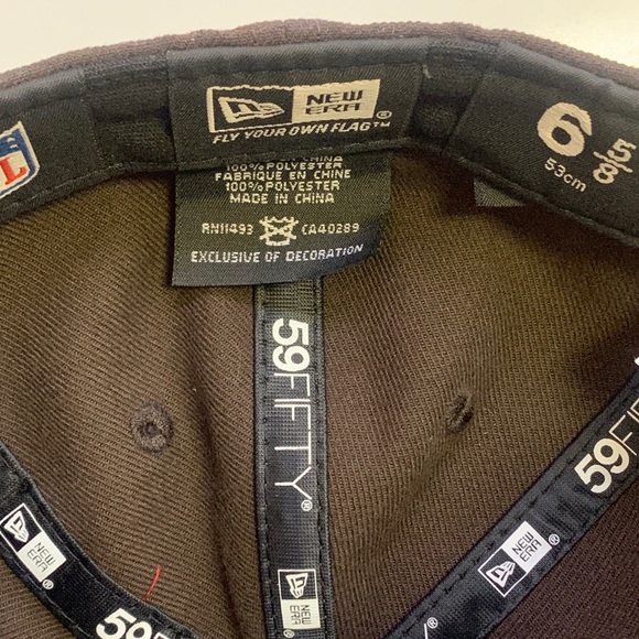 Cleveland Browns 59 Fifty Ball Cap Fitted Youth - Picture 8 of 12